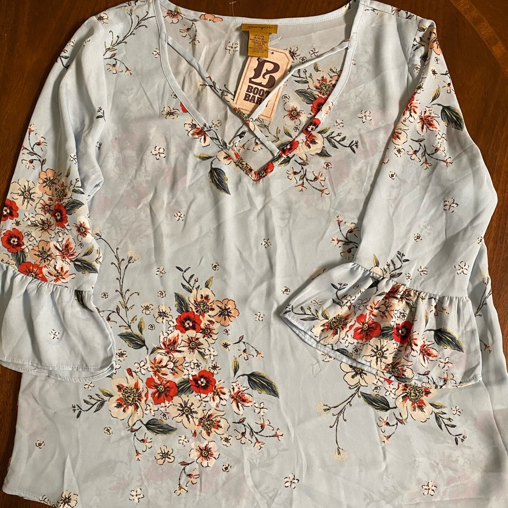 Quarter sleeve blouse